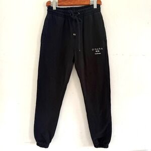 Talentless Black Sweatpants Heavyweight Size Small O'gara